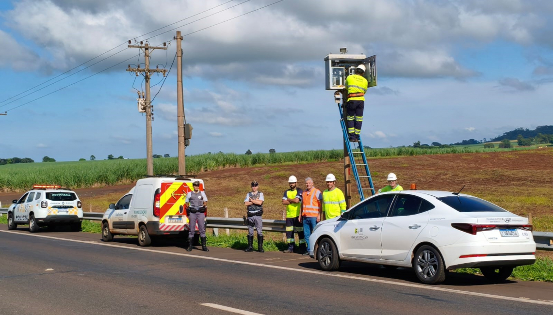 Em Ribeirão Preto, Ipem-SP verifica radar na rodovia SPA-307/330